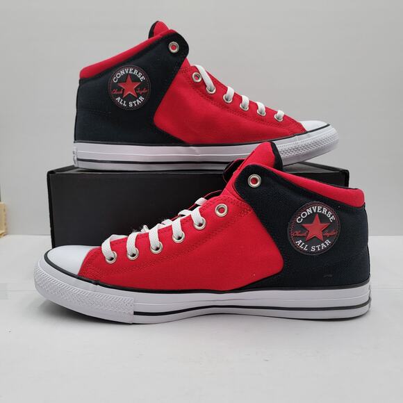Converse CTAS High Street Mid Red Black - Men\'s Size 13 - New